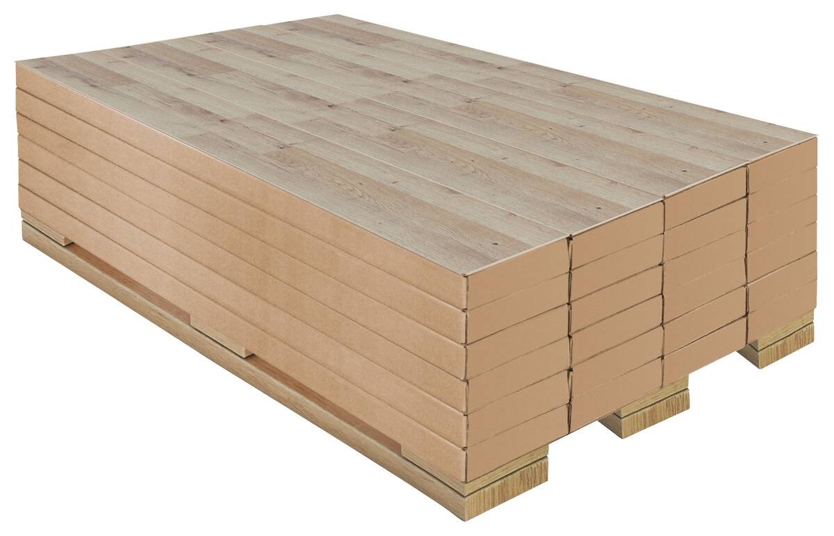 Laminatboden Herbst ca. 2,921 m² im Paket B/L: ca. 19,3x137,6 cm pro Paket