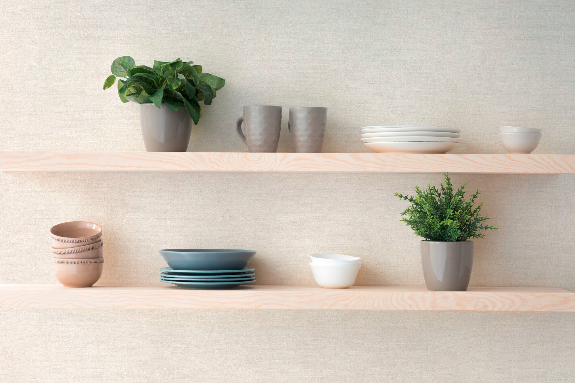 A.S.Creation Vliestapete beige creme B/H/D: ca. 53x1005x8,2 cm