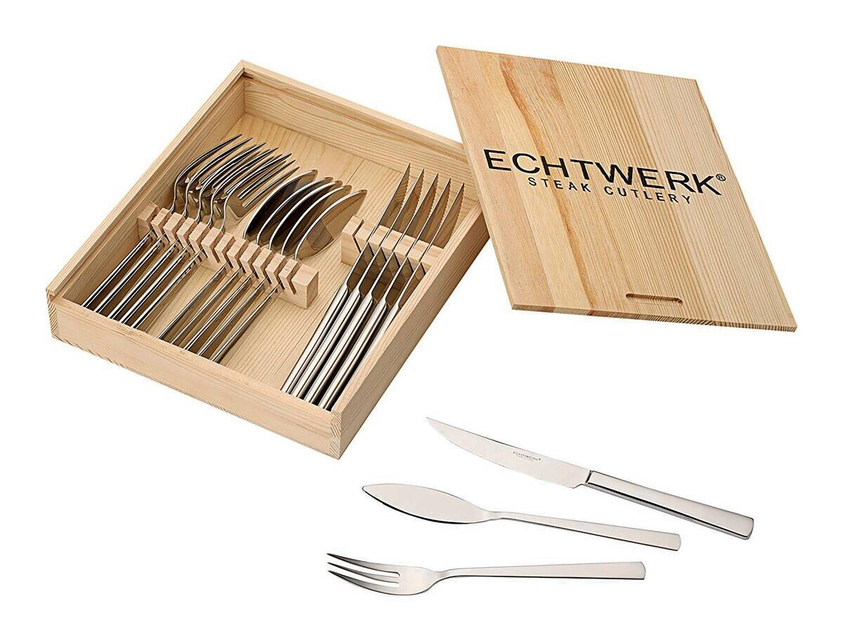 ECHTWERK Besteckset Sarre Edelstahl Edelstahl 18 tlg.