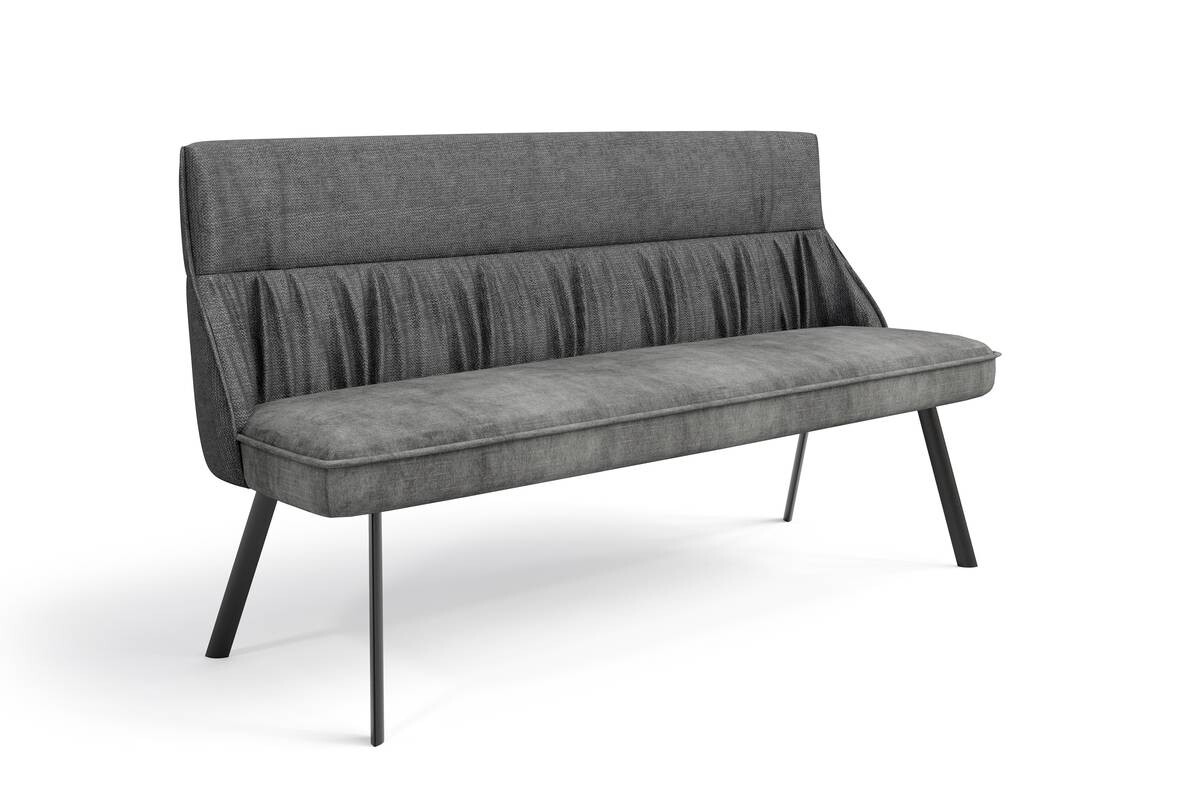 Bank CALIFORNIA anthrazit B/H/T: ca. 180x88x63 cm