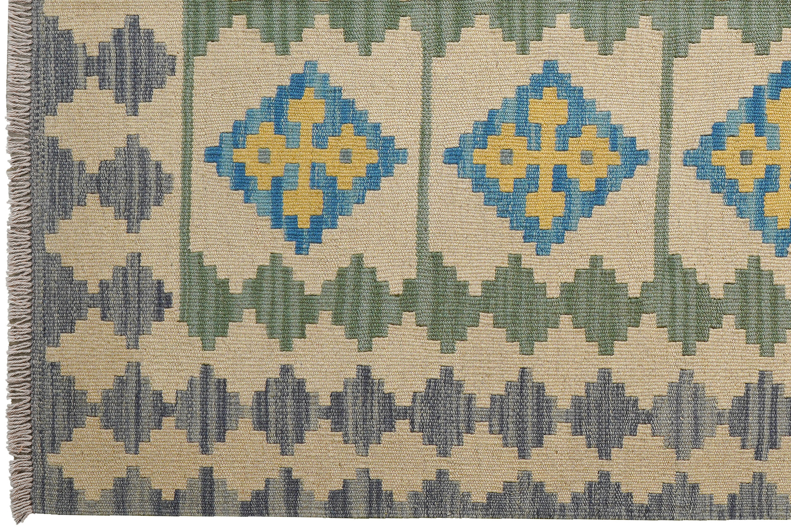 PersaTepp Teppich Kelim Gashgai blau B/H/L: ca. 117x1x172 cm