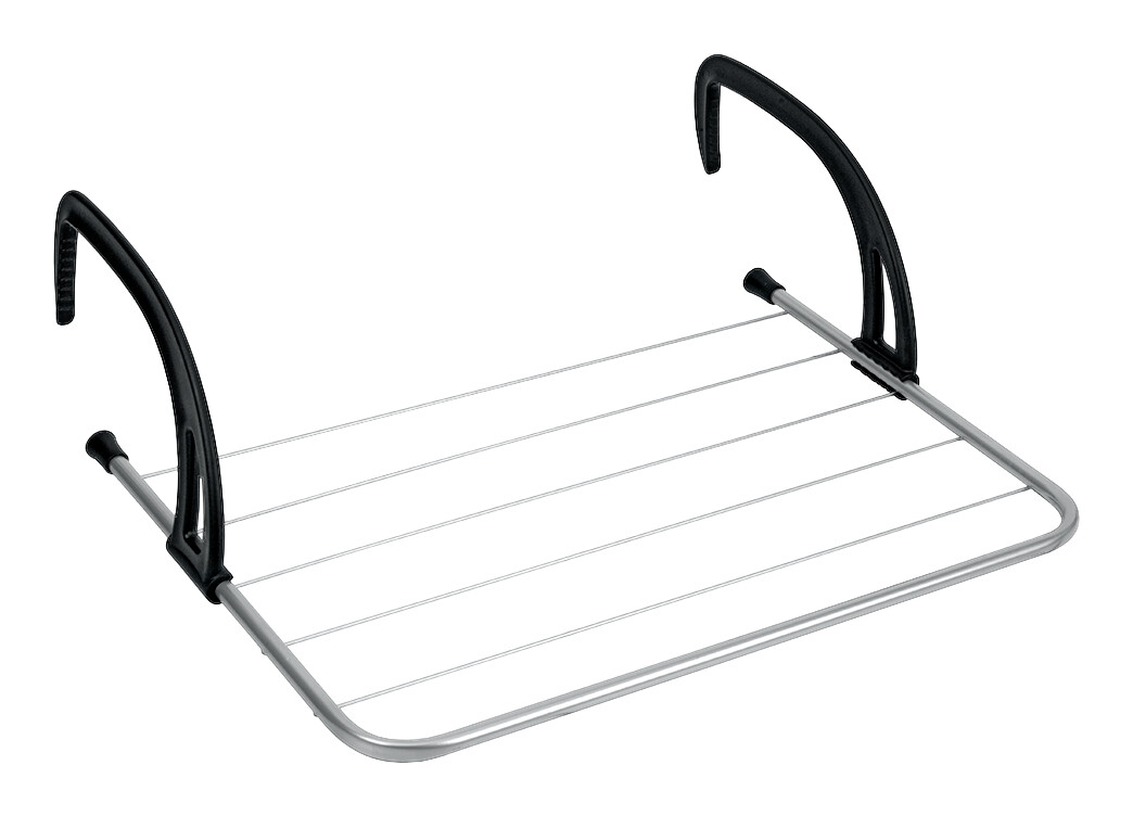 Metaltex Heizungs-u. Balkonwäschetrockner Favonio silber