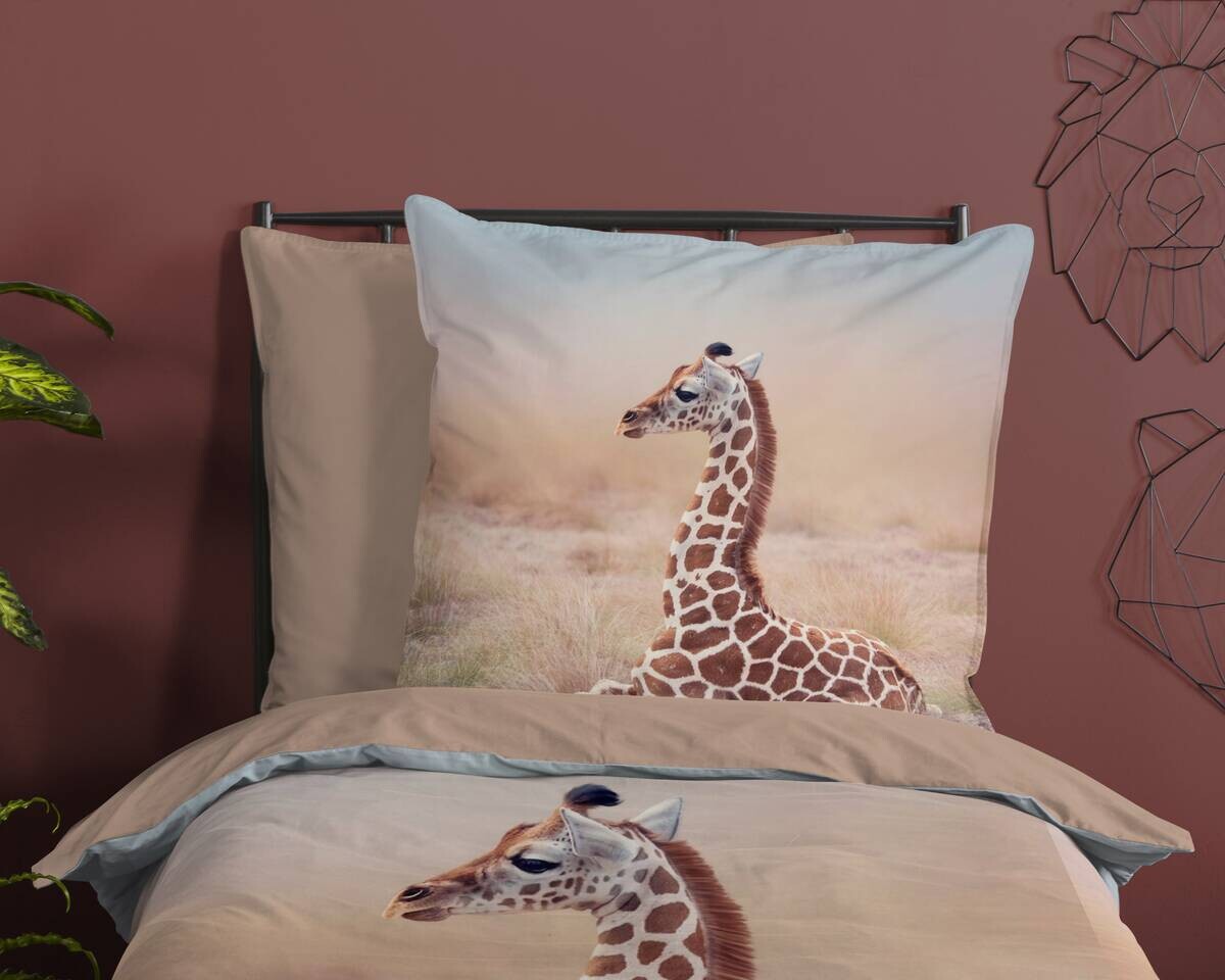 Baumwoll Bettwäsche Sima sand Baumwolle B/L: ca. 135x200 cm