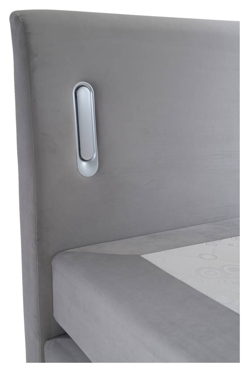 Boxspringbett Lighting hellgrau Liegefläche B/L: ca. 180x200 cm Boxspringbett Lighting hellgrau Liegefläche B/L: ca. 180x200 cm