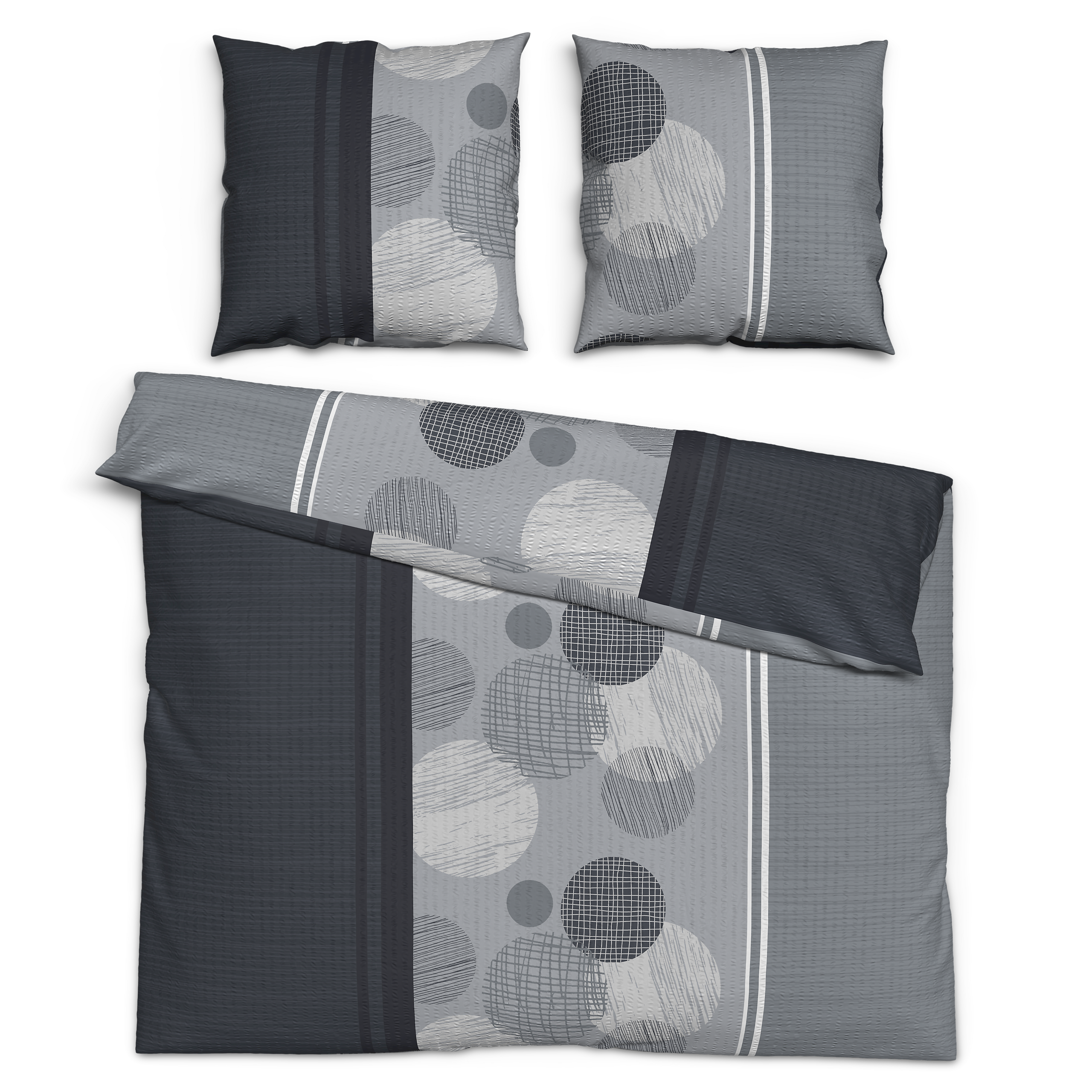 Microfaser Bettwäsche Seersucker