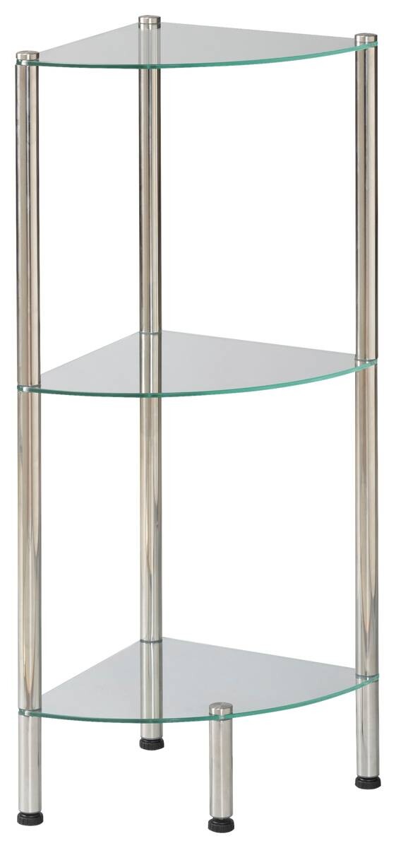 Badregal Edelstahl Edelstahl B/H/T: ca. 28x79x28 cm