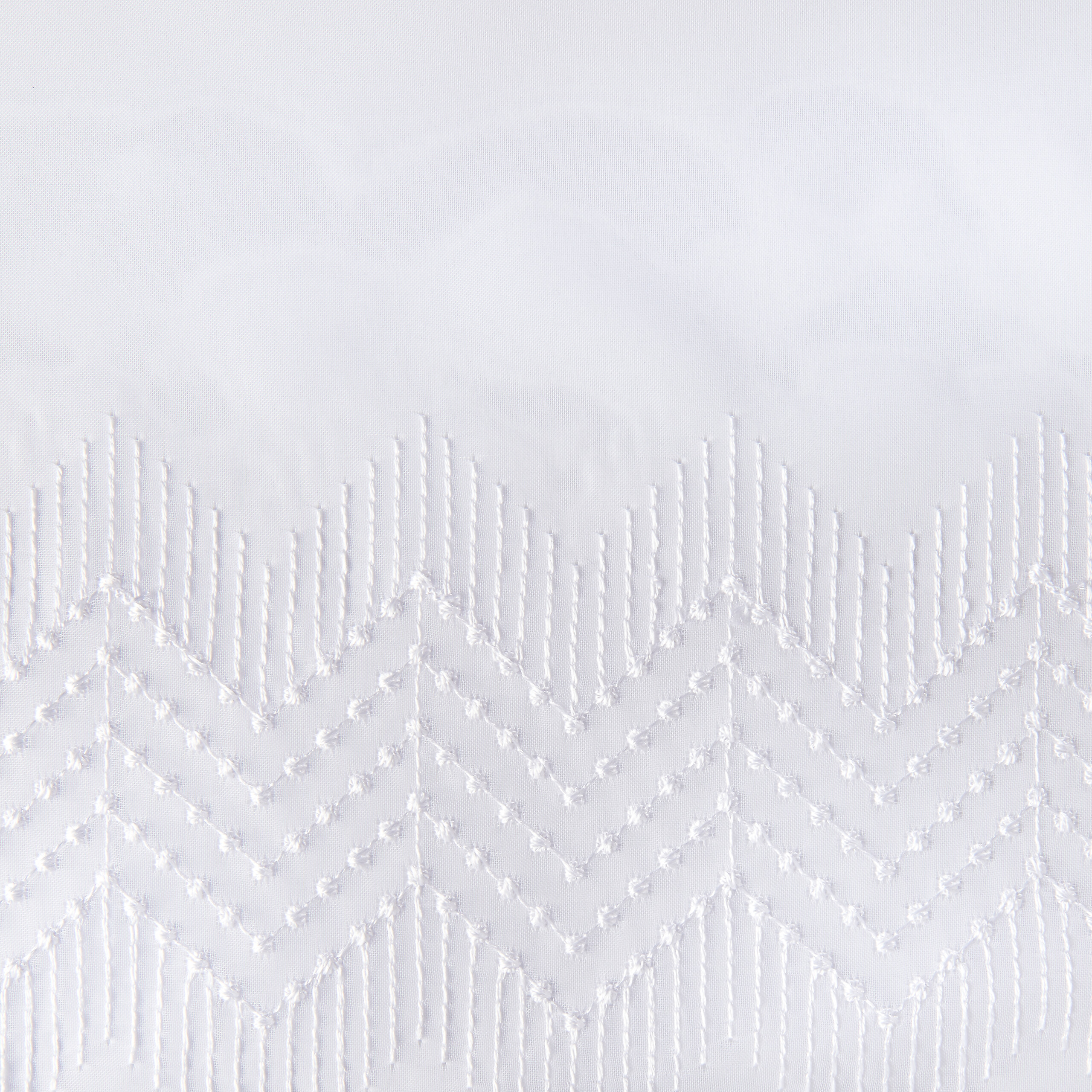 POCOline Scheibengardine Adal weiß B/L: ca. 140x75 cm