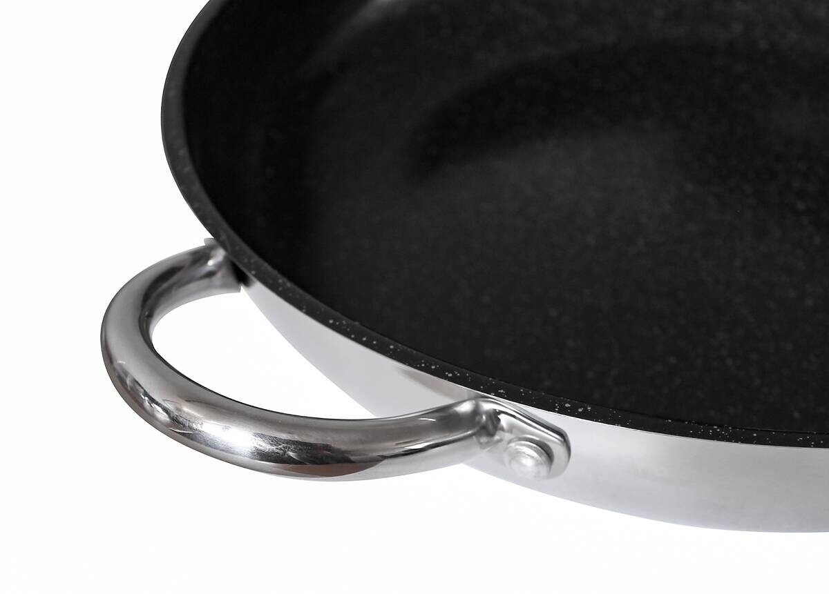 ELO Bratpfanne silber Edelstahl