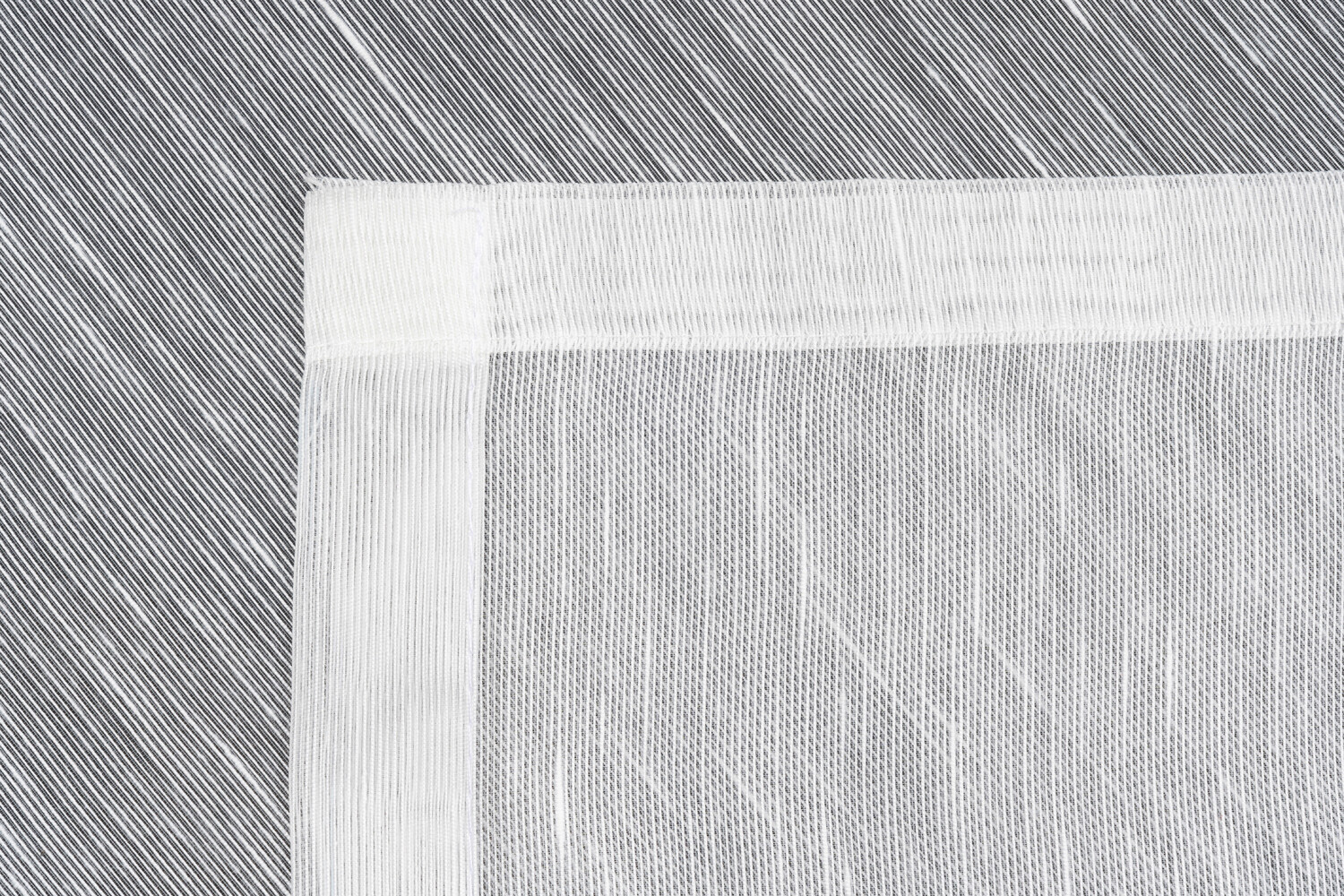 Kombivorhang 2er Pack Soft weiß B/L: ca. 135x245 cm