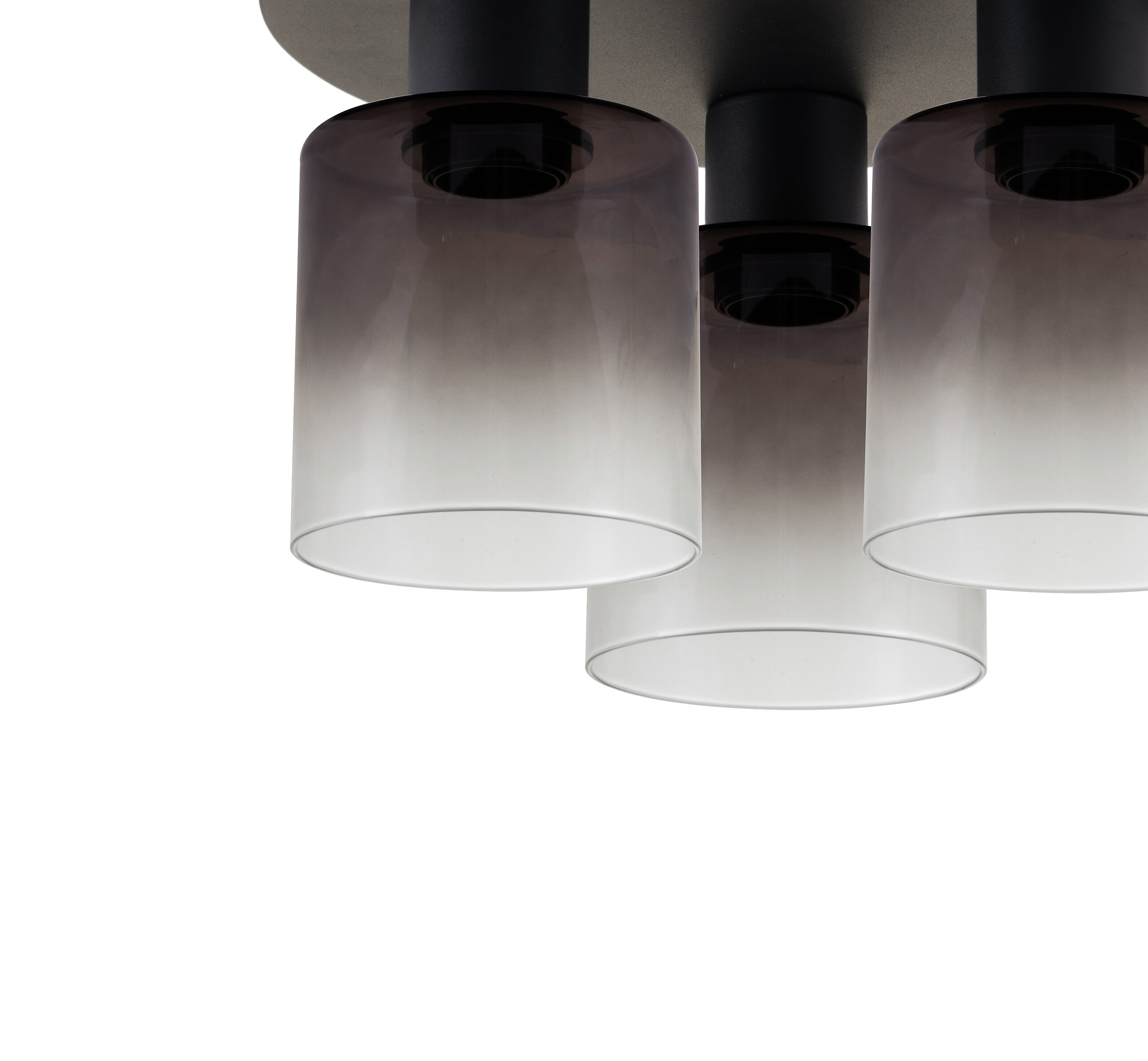 POCOline Deckenleuchte Azir schwarz Metall D: ca. 32 cm E27 3 Brennstellen