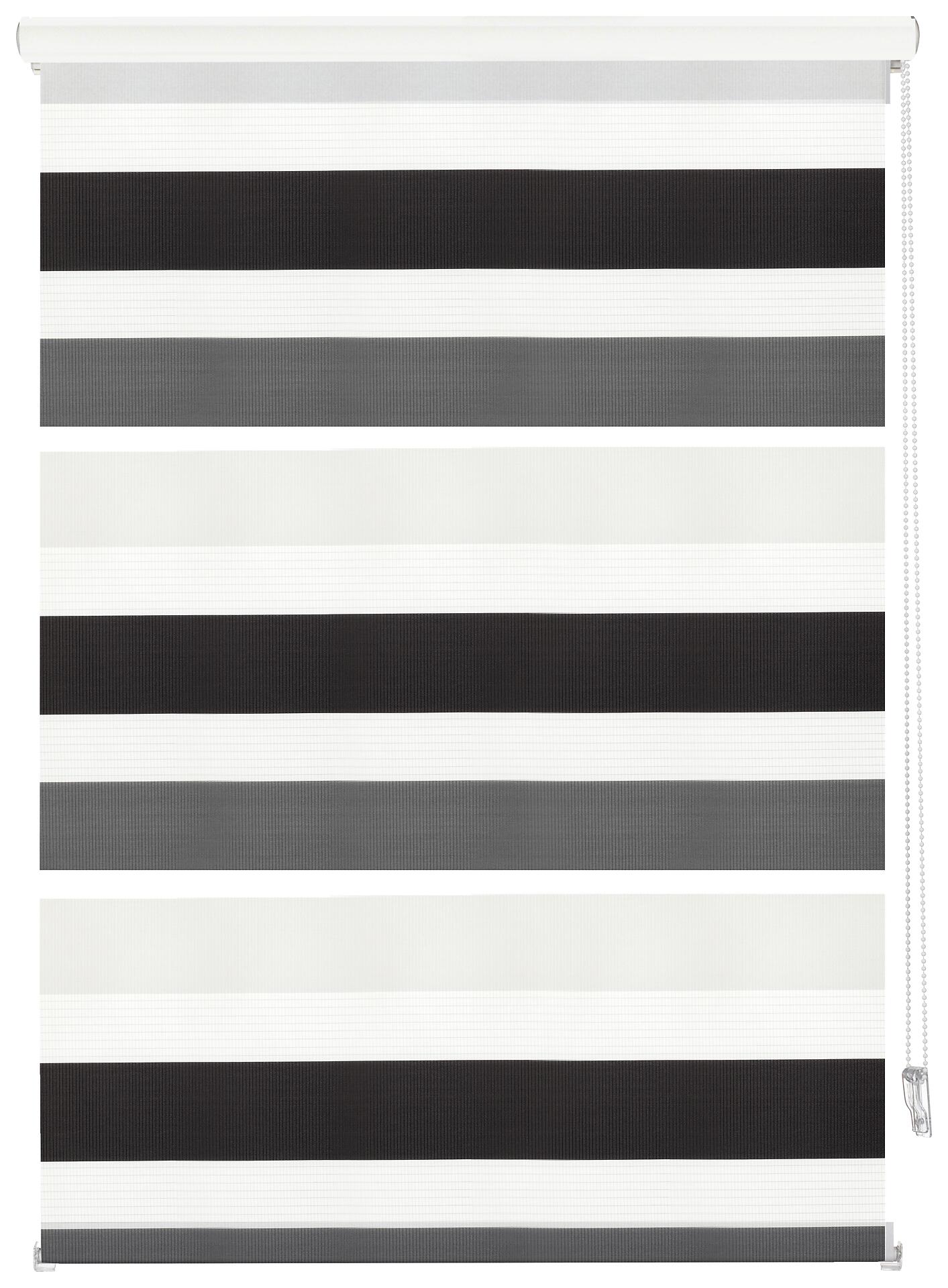 Boviva Doppelrollo mit Blende weiß B/L: ca. 70x160 cm