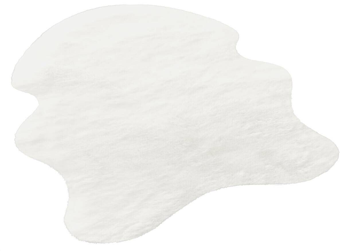 Fellimitat Moya weiß B/L: ca. 40x57 cm