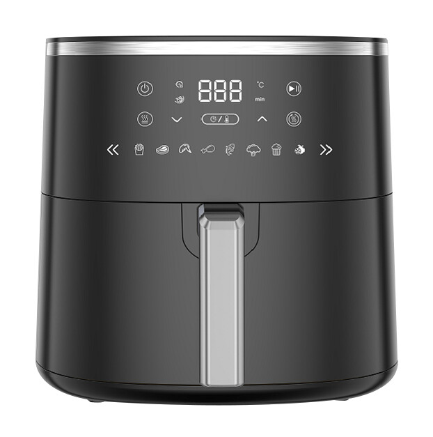 POCOline Heißluftfritteuse schwarz Kunststoff B/H/L: ca. 29,1x28x36,3 cm ca. 6 l