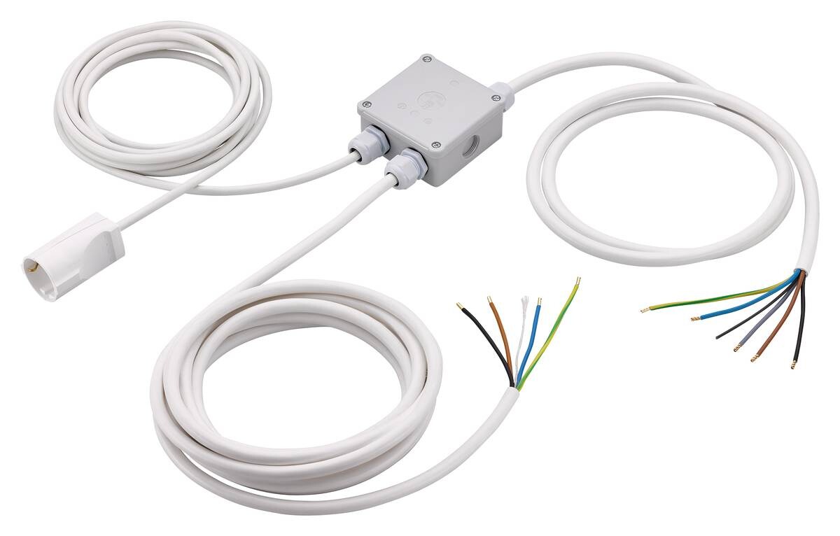 Naber Anschlußbox Küchenanschlußbox weiß