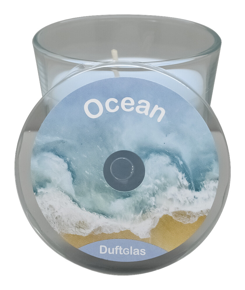 Duftkerze B/H/L: ca. 8x8x8 cm