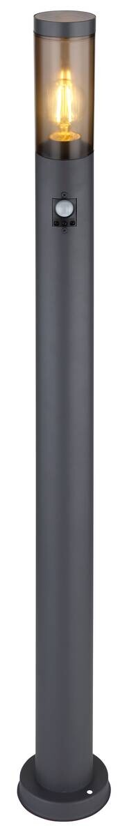 Außenleuchte anthrazit Rauch H/D: ca. 110x12,7 cm