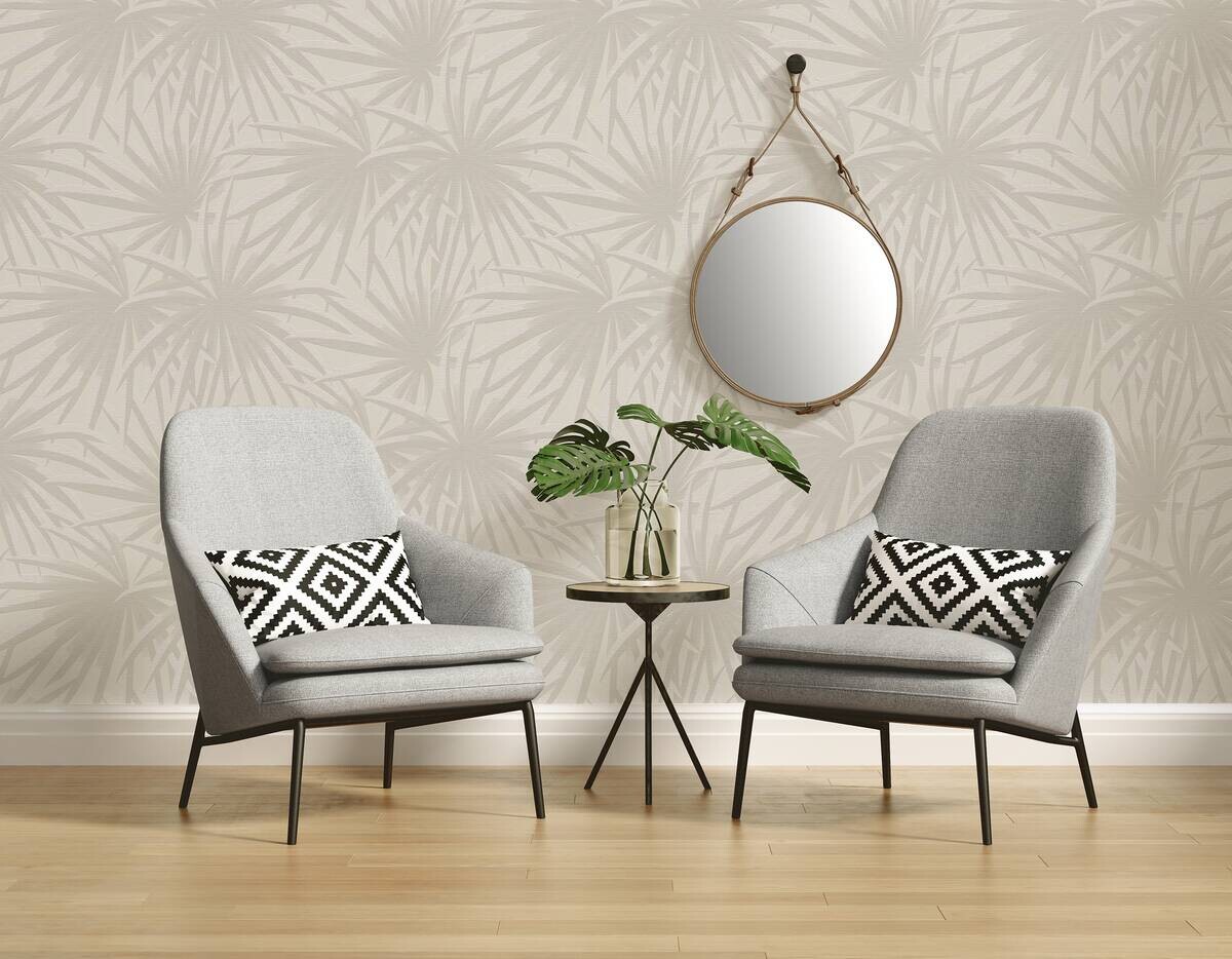 A.S.Creation Vliestapete hellgrau B/H/D: ca. 53x1005x10 cm