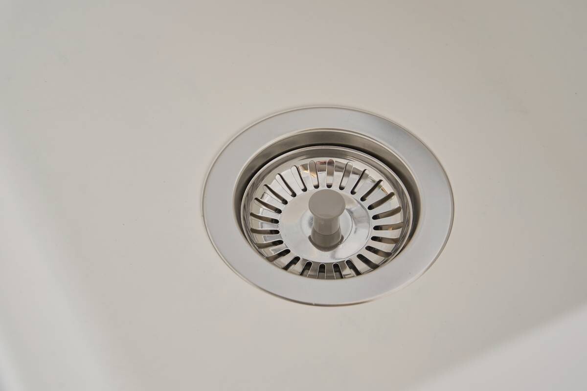 Respekta Einbauspüle Denver 1,5 100 x 50 W weiß Mineralite B/H/T: ca. 100x20x50 cm