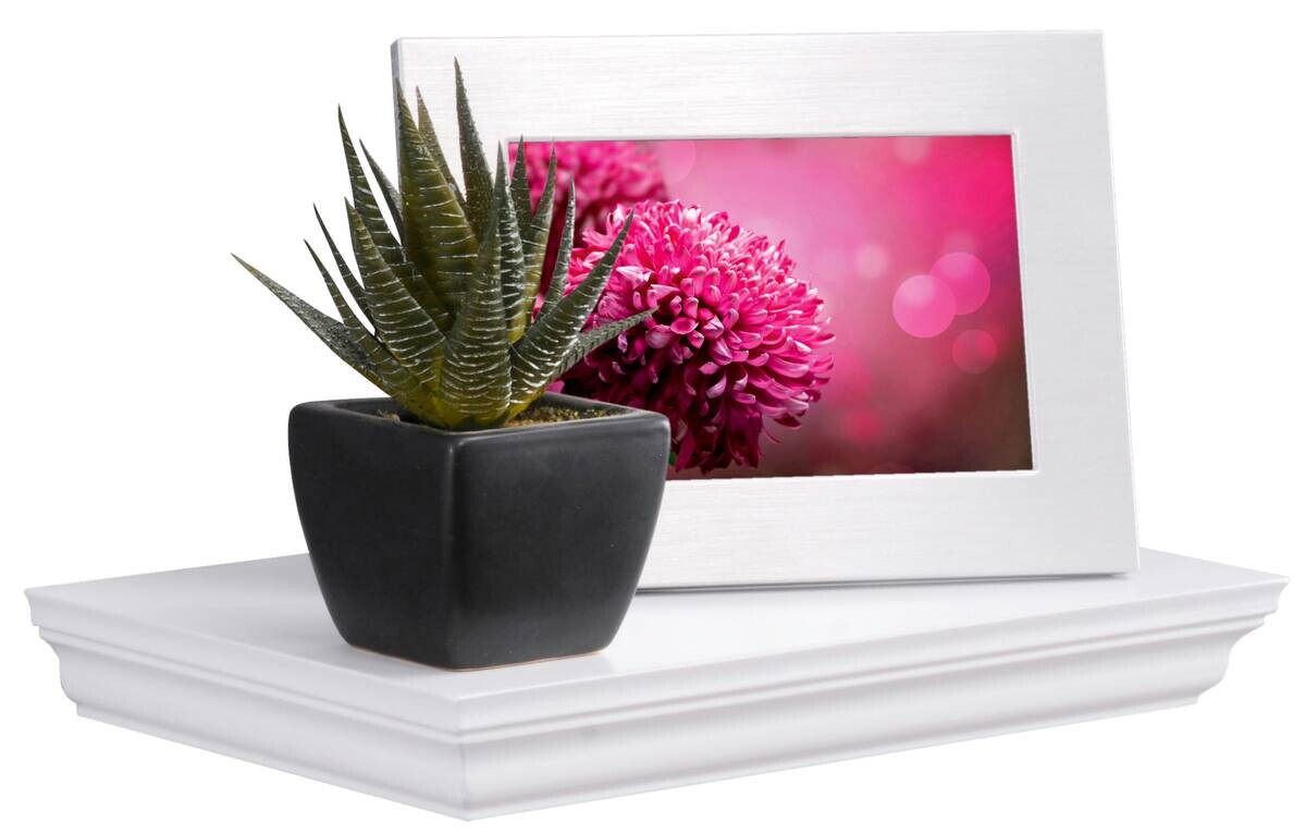 Wandboard Landwood 30 weiß B/T/S: ca. 30x19,5x3,8 cm