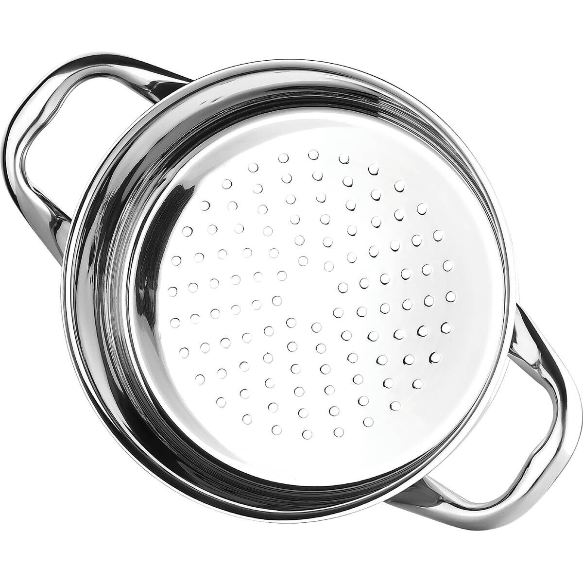 BERGNER Topfset Gourmet silber Edelstahl 3 tlg.