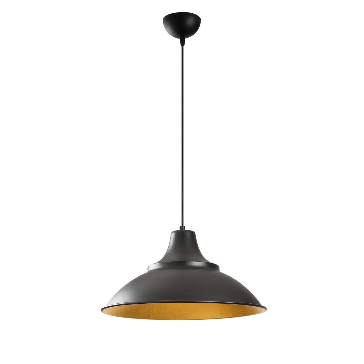 Opviq Pendelleuchte Saglam-3732 gold schwarz B/H/T/L/D: ca. 44x121x44x44x44 cm E27 1 Brennstellen