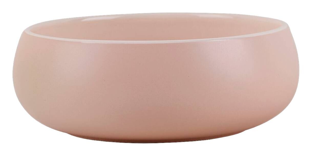 Schale rosa Steinzeug D: ca. 16,6 cm