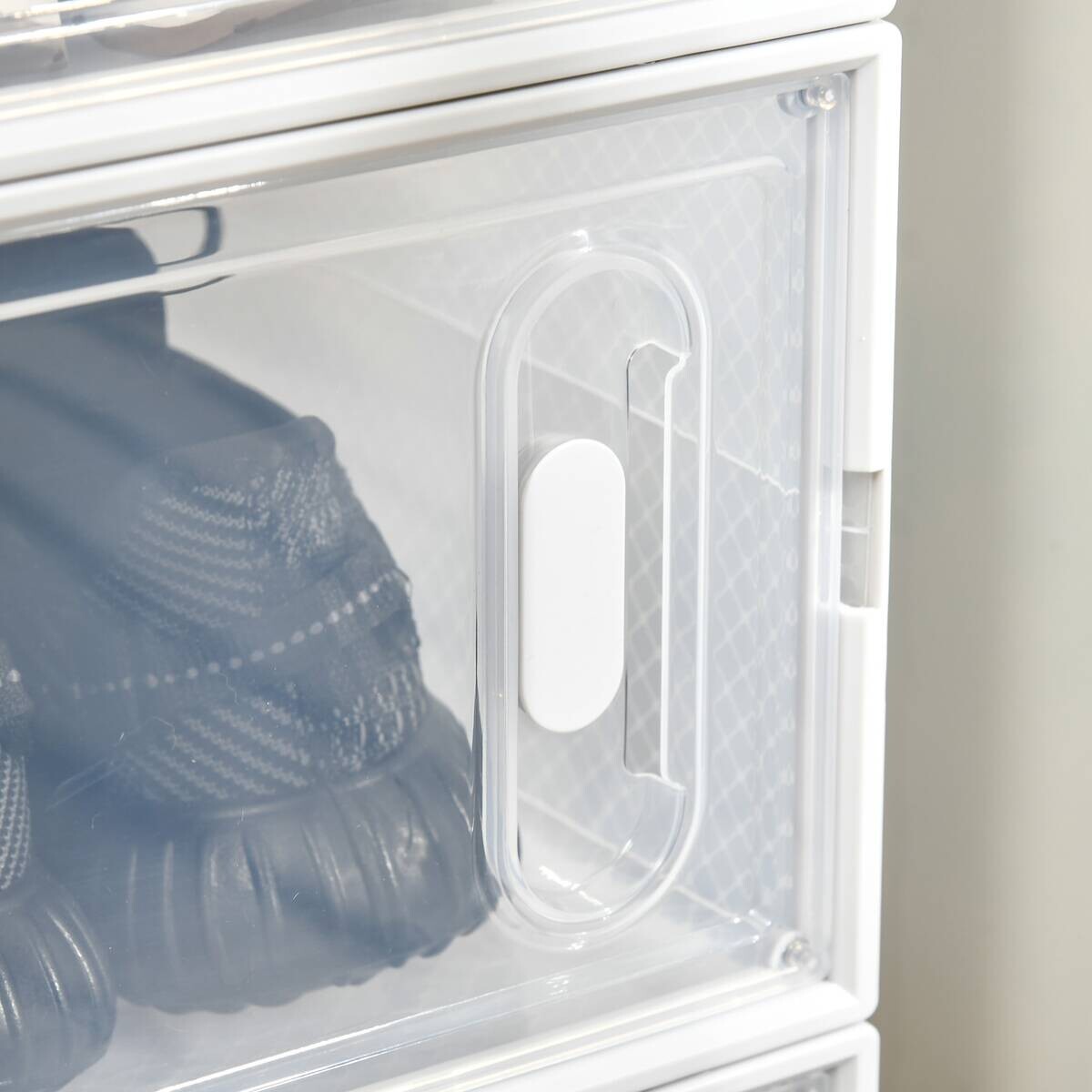 HOMCOM Schuhregal transparent Polypropylen B/H/L: ca. 35x25x19 cm HOMCOM Schuhregal transparent Polypropylen B/H/L: ca. 35x25x19 cm