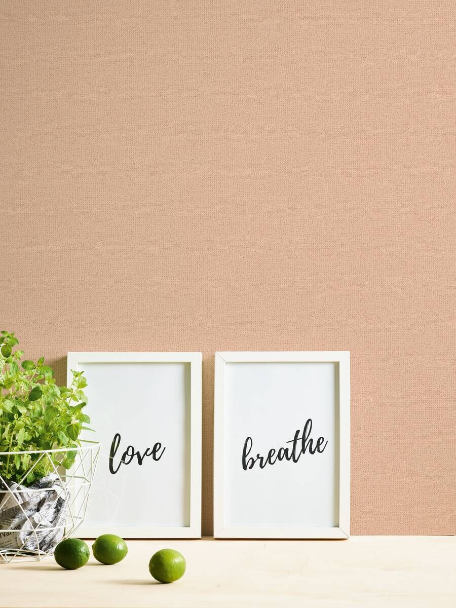 A.S.Creation Vliestapete Attractive 2 Uni orange B/L: ca. 53x1005 cm