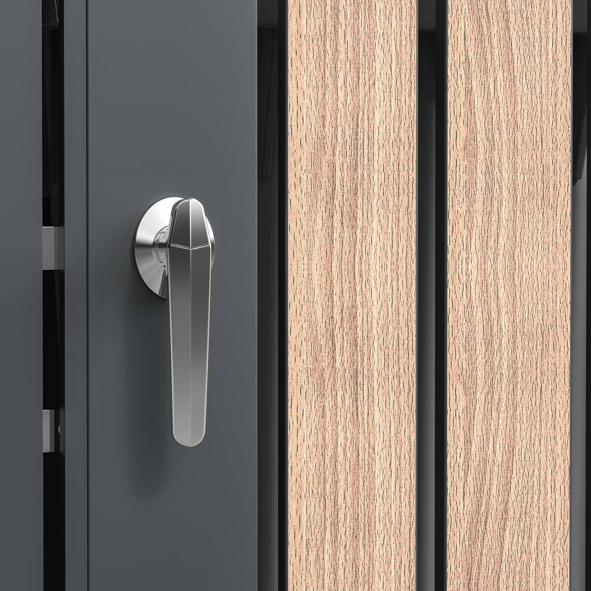 Westmann Mülltonnenbox Planta braun B/H/L: ca. 332x124x84 cm