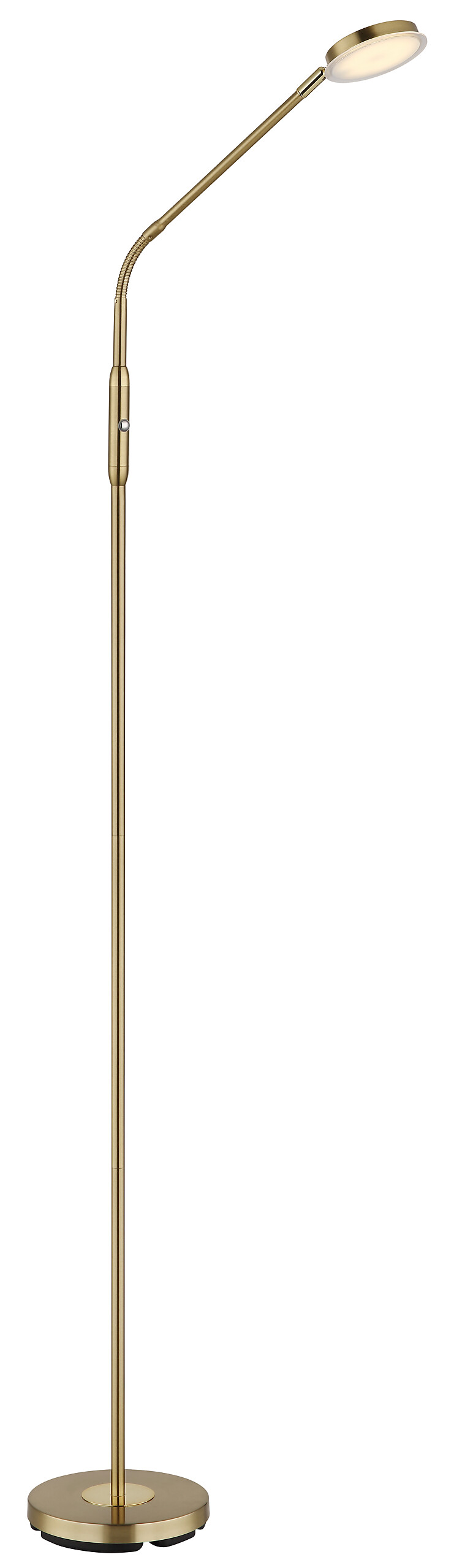 GLOBO Stehleuchte messing Metall B/H/L: ca. 20x173x52 cm 1 Brennstellen