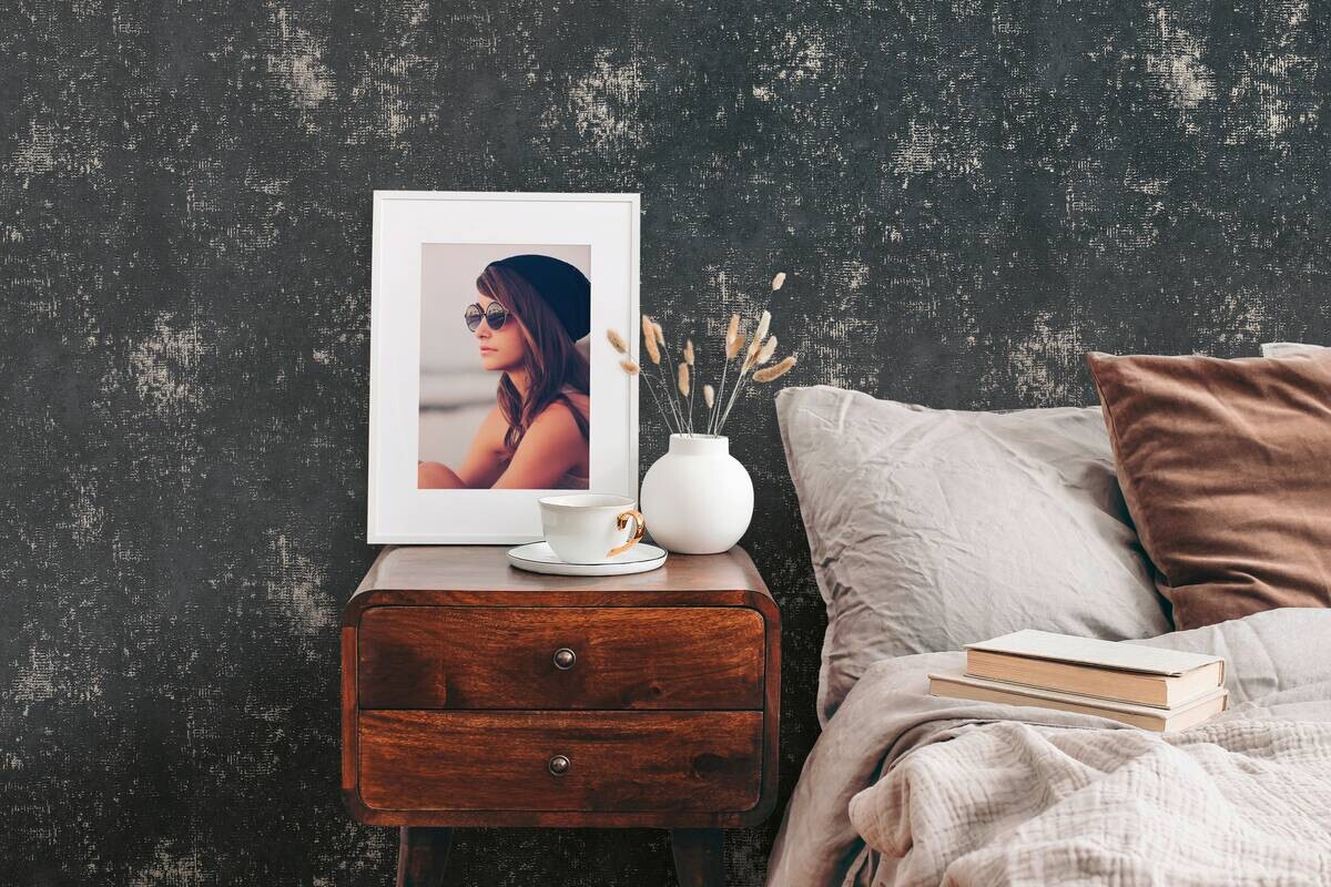 A.S.Creation Vliestapete gold schwarz B/H/D: ca. 53x1005x9,2 cm