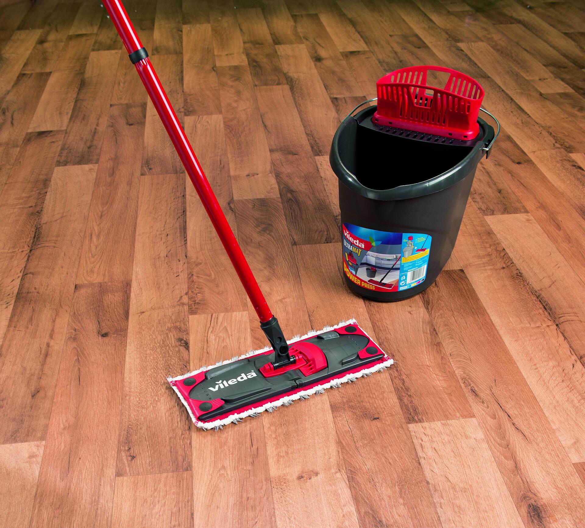 Vileda Reinigungsset grau B/H/L: ca. 28x29,5x39,5 cm