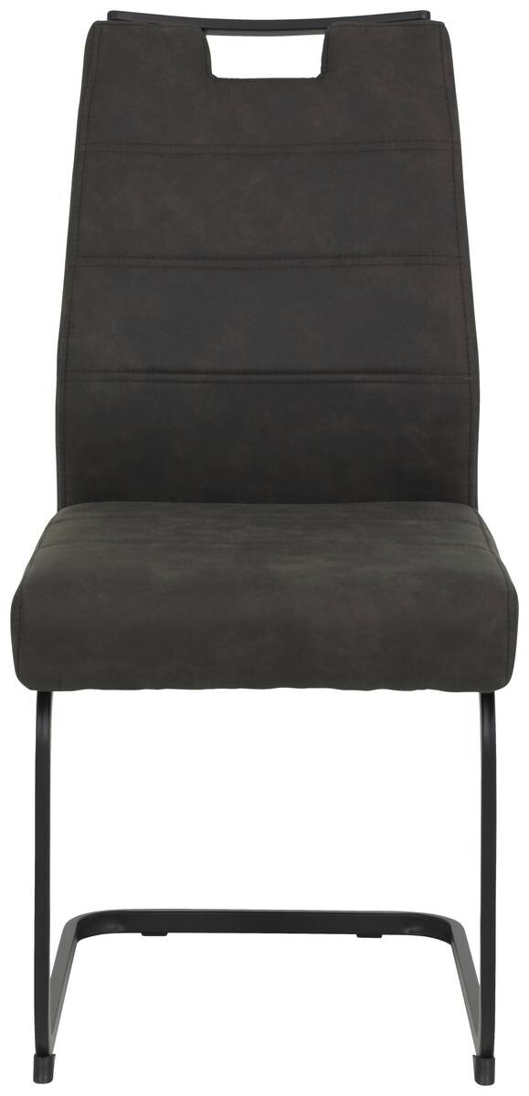 Schwingstuhl Kerstin anthrazit Vintage B/H/T: ca. 49x100x61 cm