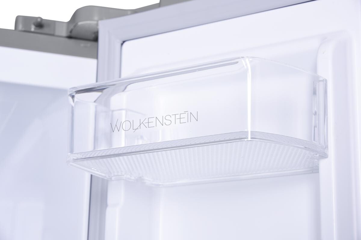 Wolkenstein Kühl-/Gefrierkombination FD351.4A++ Inox B/H/T: ca. 64x186x69 cm