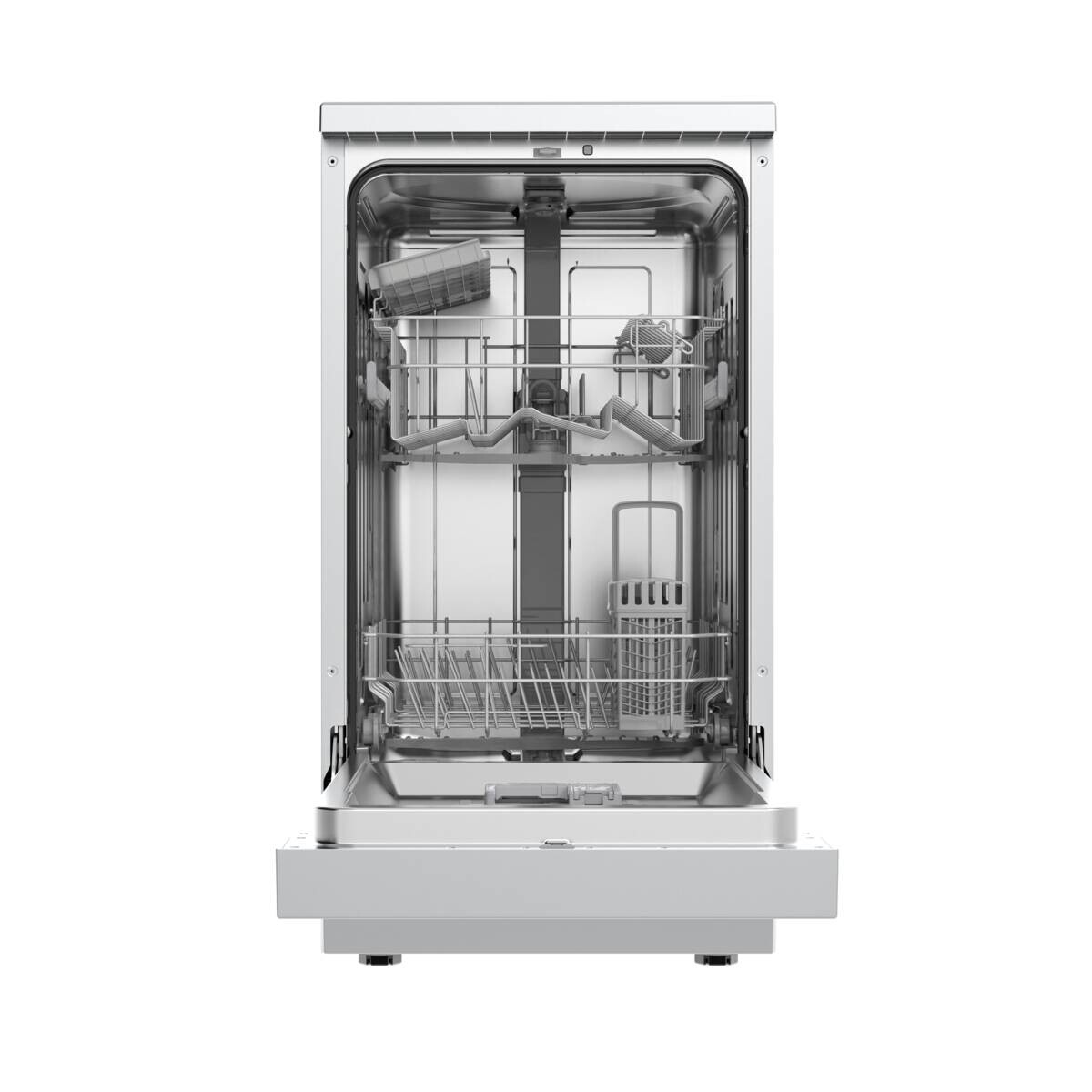 PKM Geschirrspüler GSP10-6DP1SI silber B/H/T: ca. 45x85x60 cm