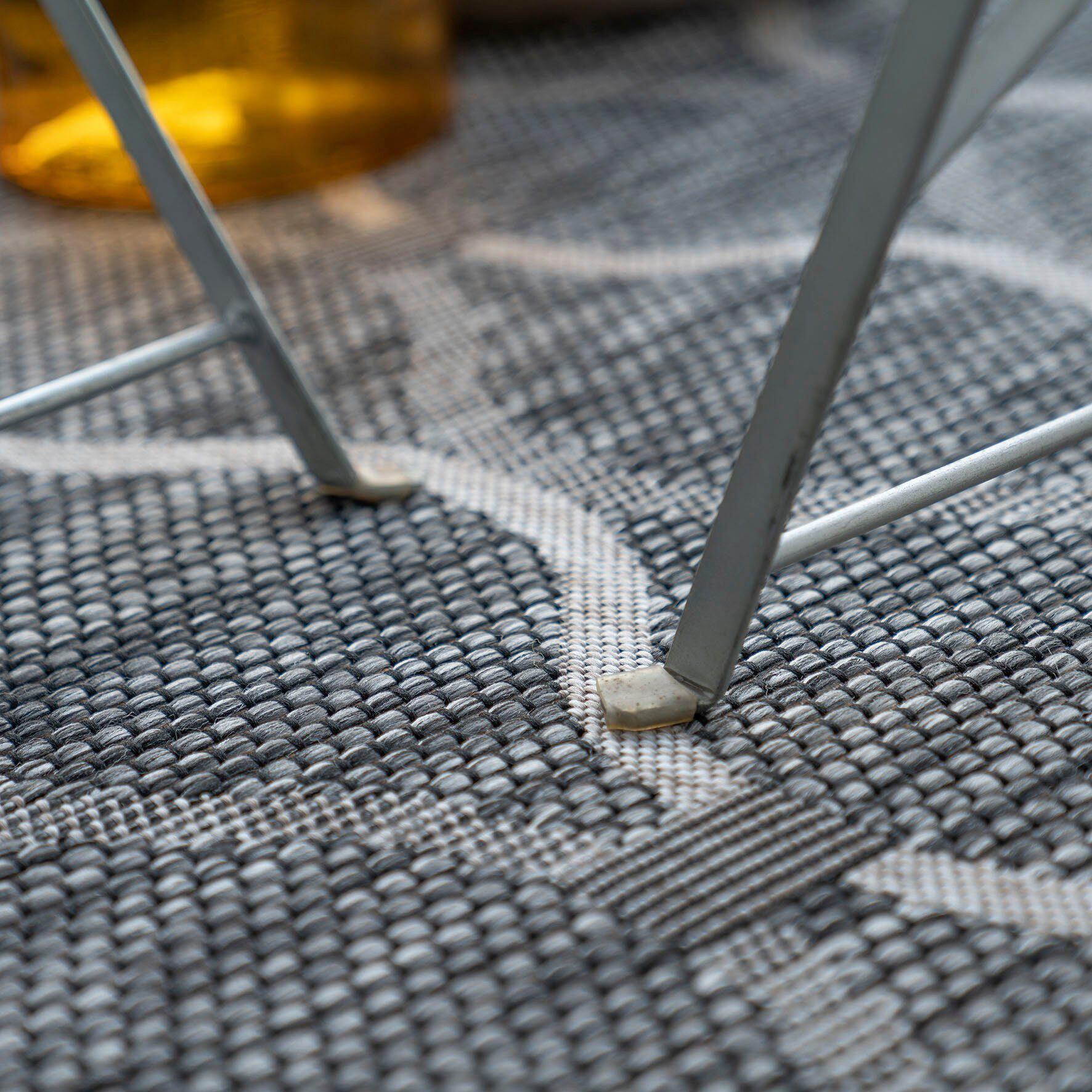 Obsession Teppich My Outdoor grau B/L: ca. 120x170 cm