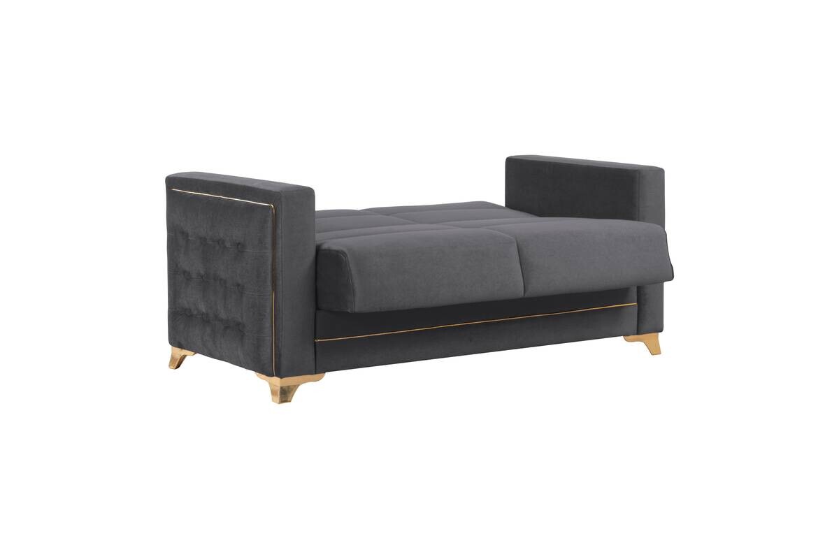 Sofa 3-2-1 Cavana grau Microfaser