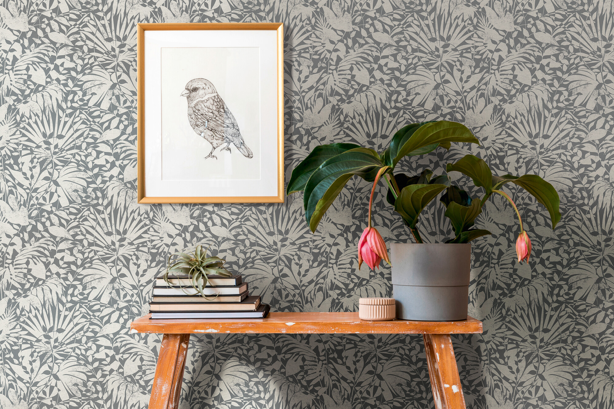 A.S.Creation Vliestapete silber grau B/H/D: ca. 53x1005x8,4 cm