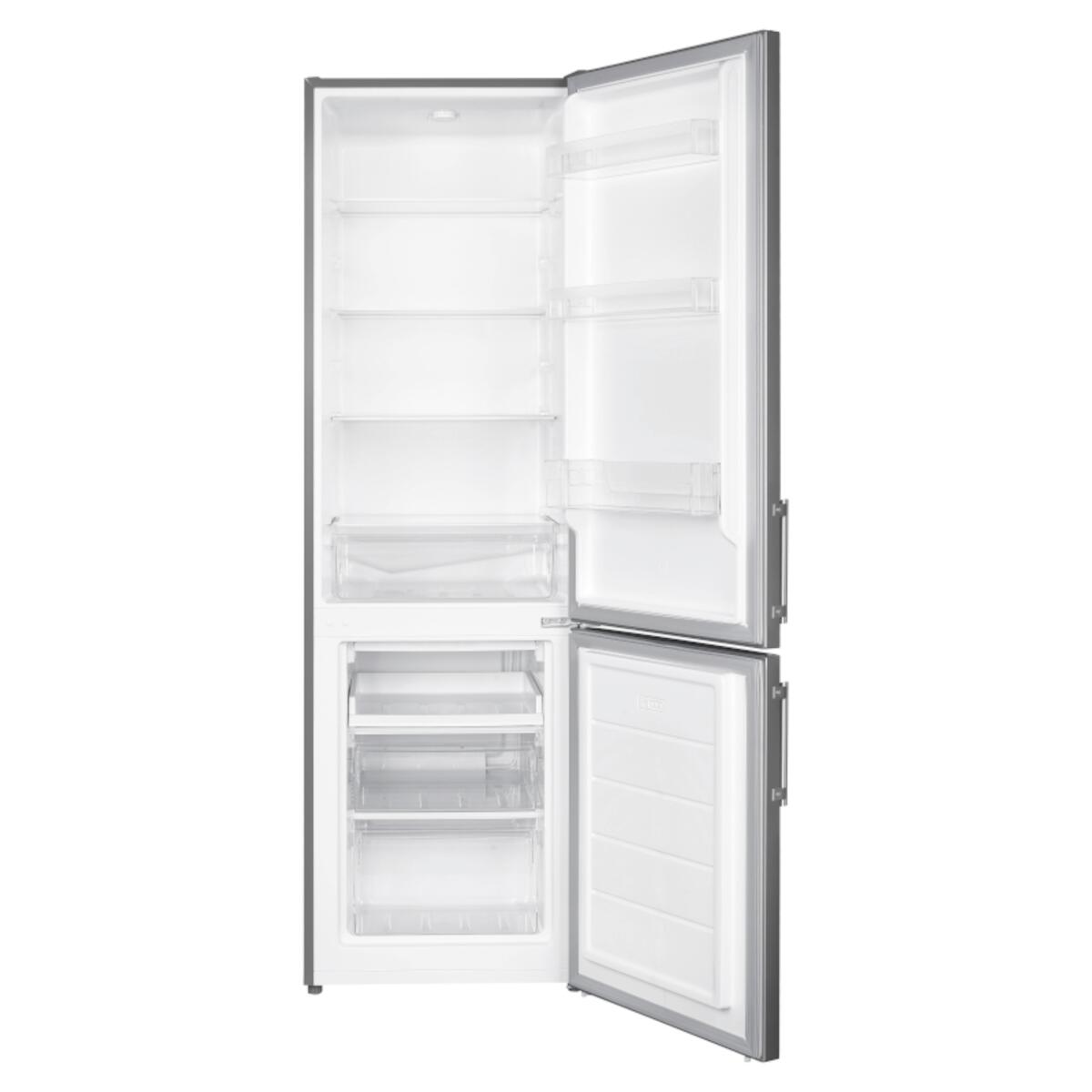 Wolkenstein Kühl-/Gefrierkombination KGK180E silber B/H/T: ca. 55x180x56 cm