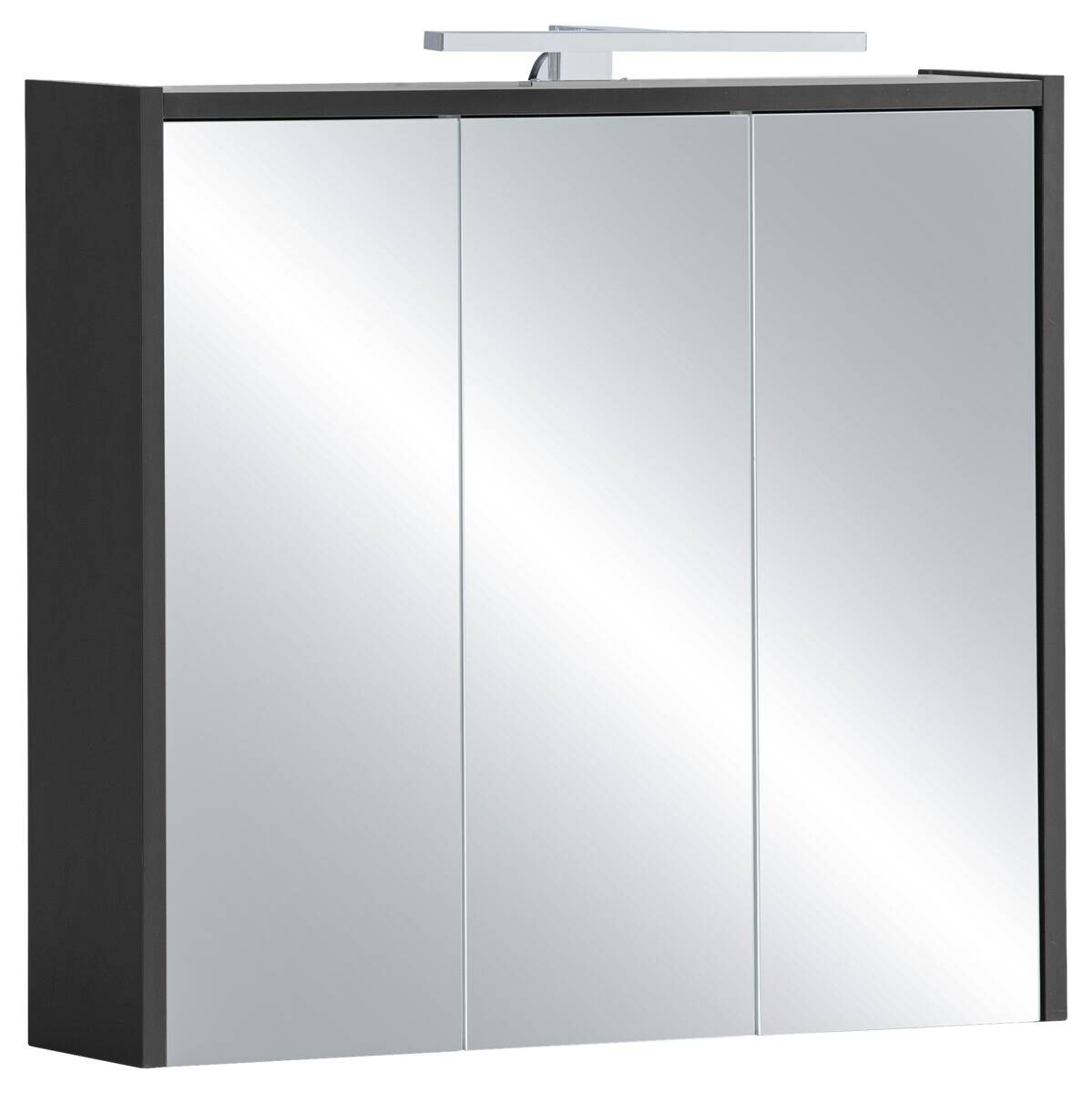 Spiegelschrank Sander anthrazit B/H/T: ca. 65x62,7x16 cm