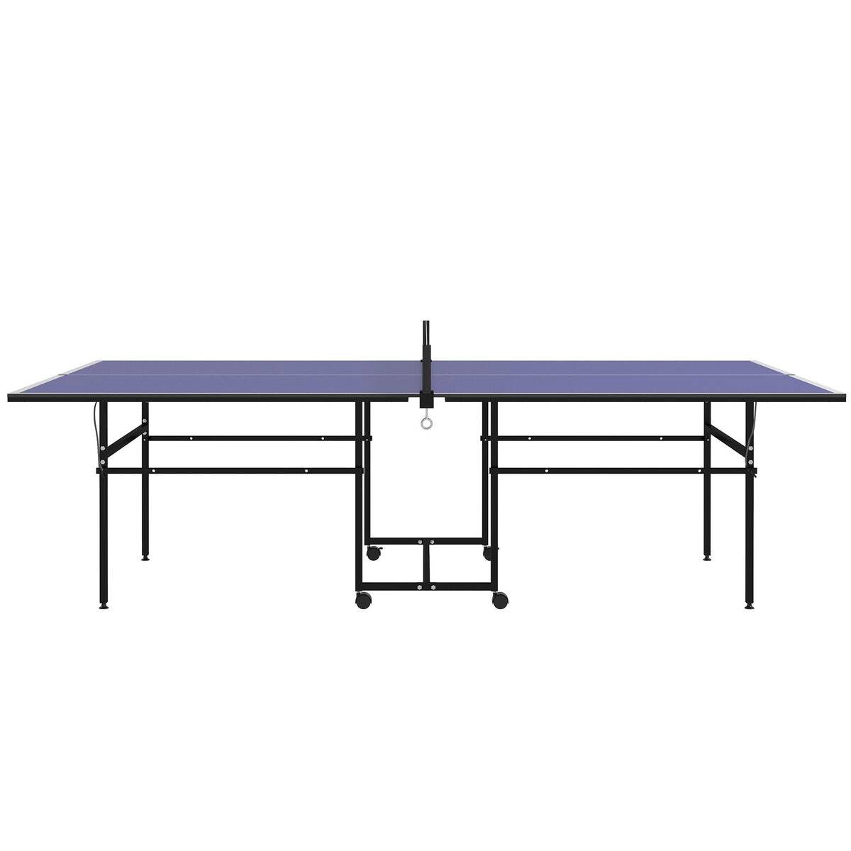 SPORTNOW Tischtennisplatte blau B/H/L: ca. 152,5x274x75,5 cm