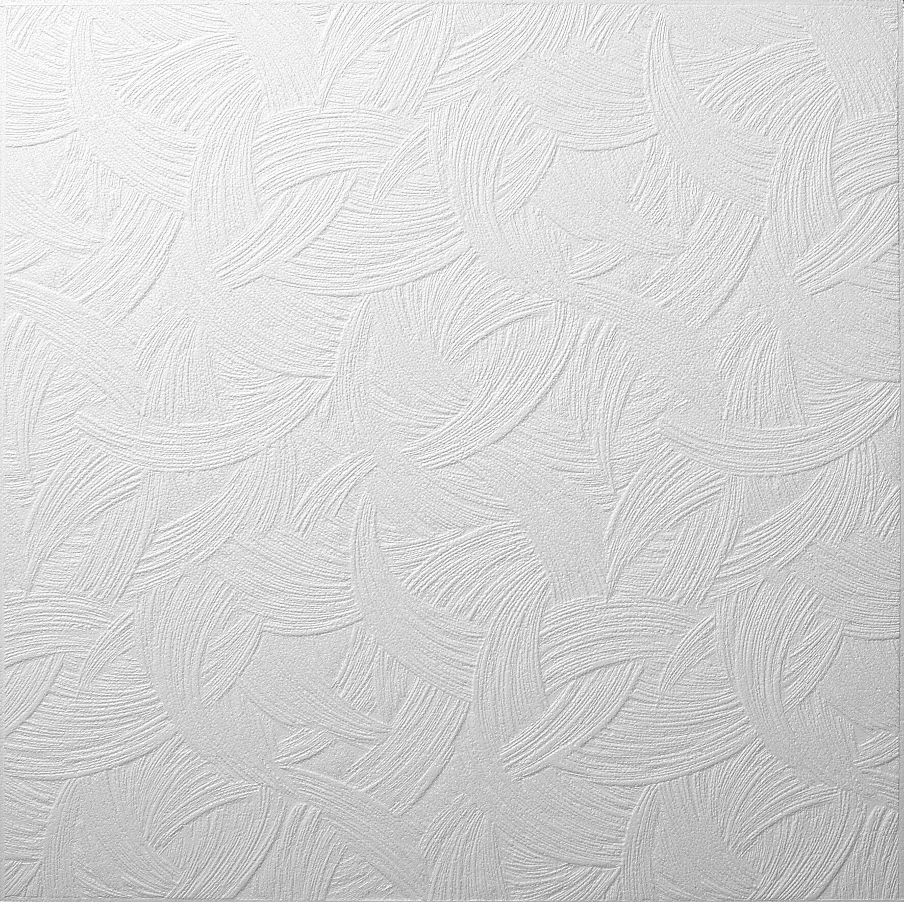 Dämmdeckenplatte weiß B/H/L: ca. 50x1,5x50 cm