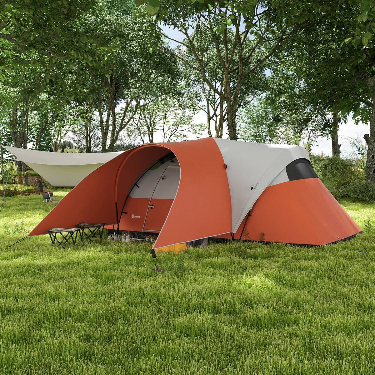 Outsunny Campingzelt B/H/L: ca. 300x198x550 cm