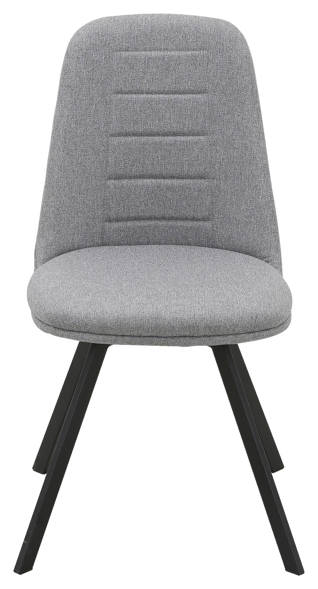 Stuhl CORA grau Microfaser B/T: ca. 56,5x85 cm