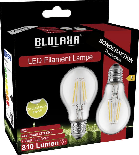 Blulaxa Leuchtmittel 48451 E27