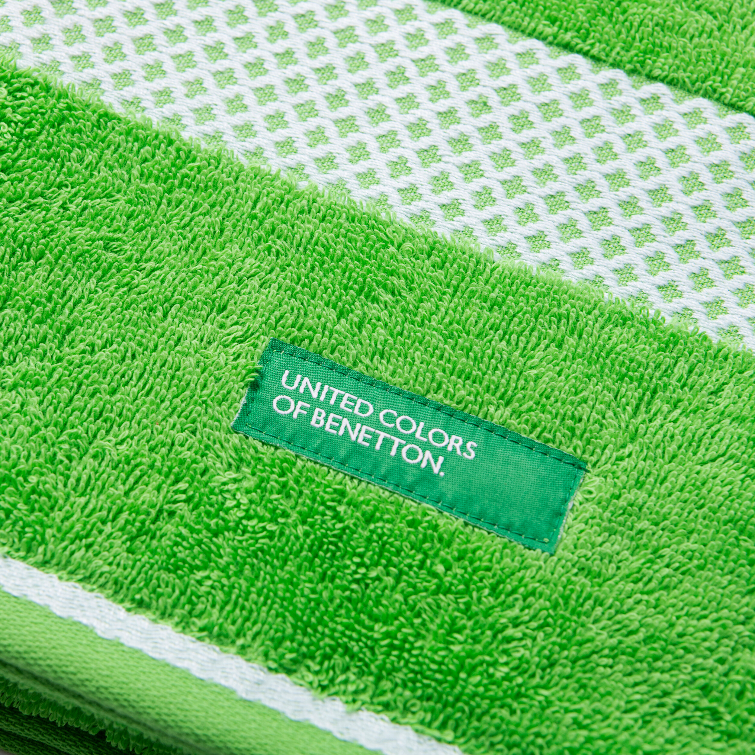 BENETTON Handtuch SUMMER grün Baumwolle B/L: ca. 50x90 cm