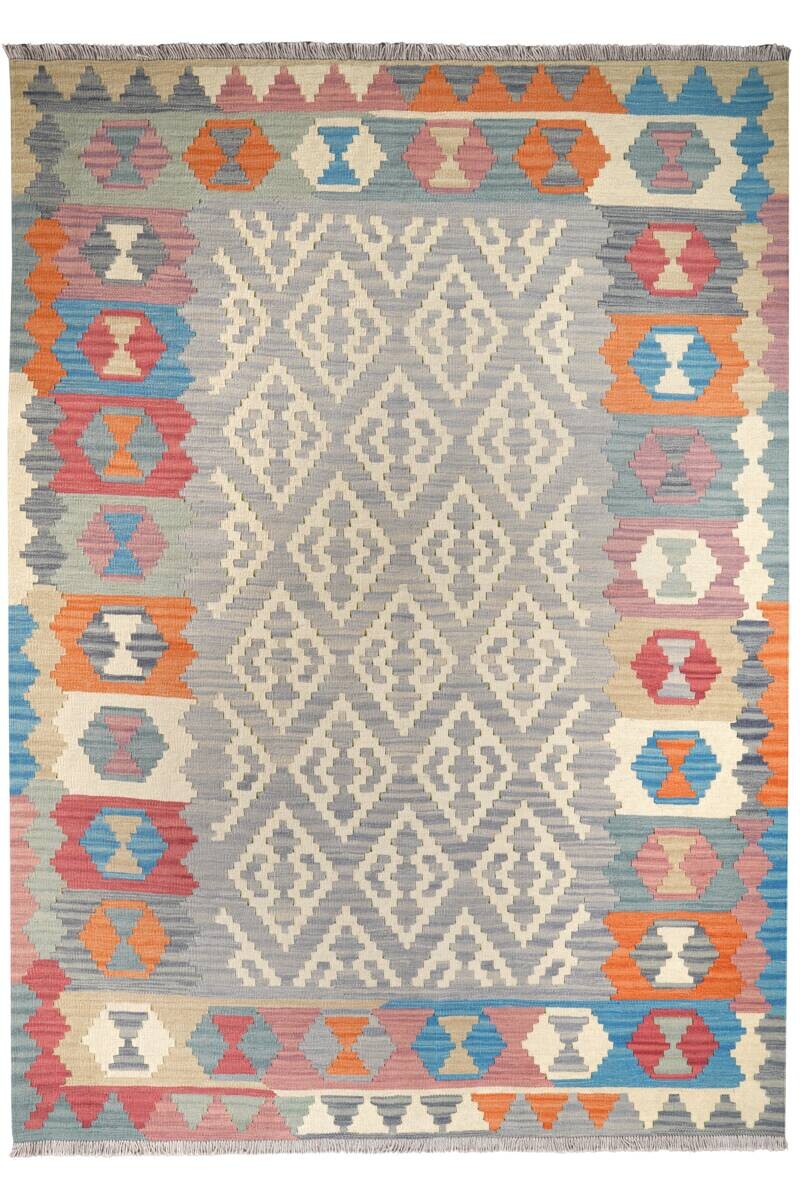 PersaTepp Teppich Kelim Gashgai bunt B/H/L: ca. 168x1x238 cm