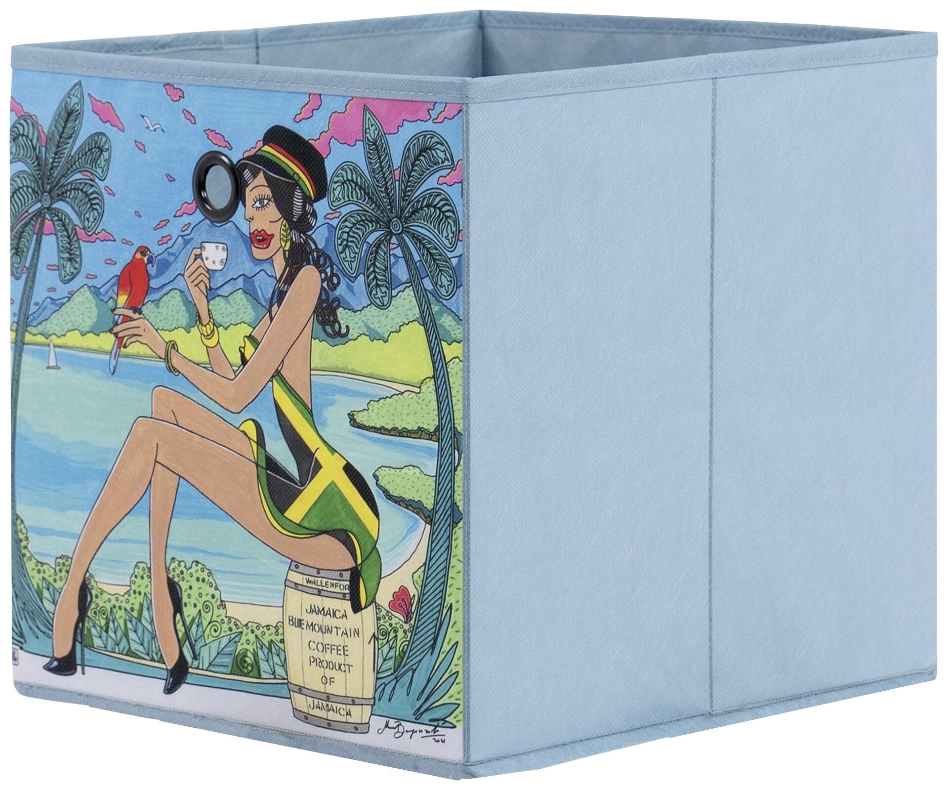 Stoffbox Stoffbox hellblau B/H/T: ca. 32x32x32 cm