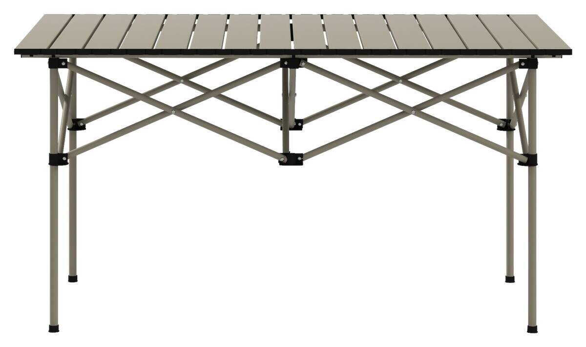 Outsunny Campingtisch khaki Aluminium B/H/L: ca. 55x50x95 cm