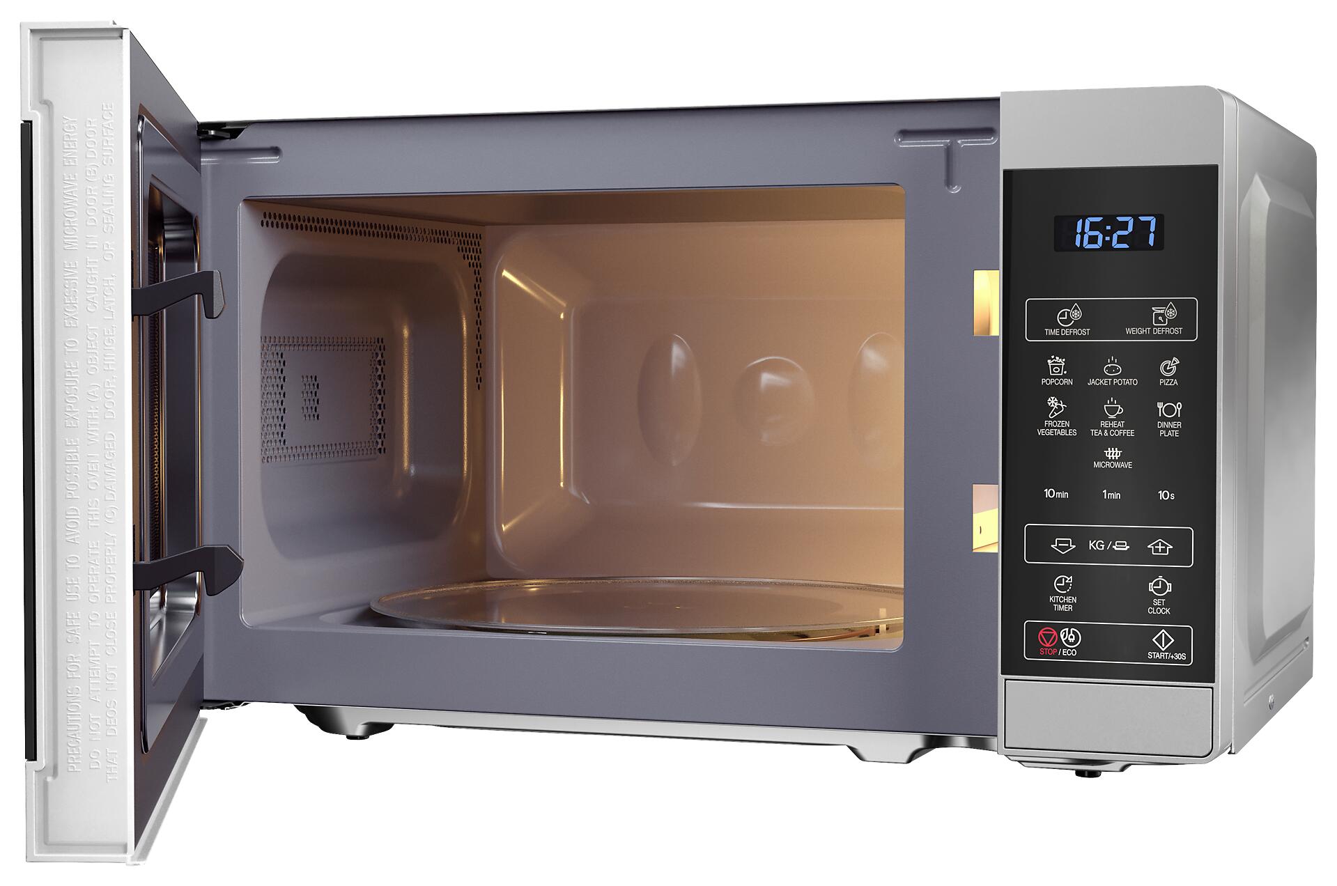 Sharp Mikrowelle weiß Glas B/H/T: ca. 44x25,8x32,4 cm